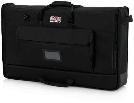 Gator Cases Padded Nylon Carry Tote Bag for Transporting LCD Screens, Monitors and TVs Between 27 - 32 (G-LCD-TOTE-MD)