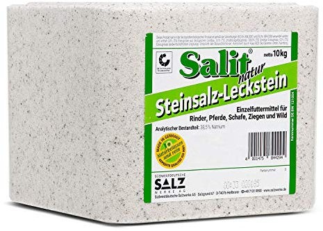 Salit Steinsalz Leckstein Natur 10kg