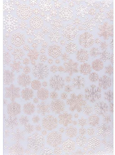 Ideen mit Herz Premium-Transparentpapiere, Nova Noblesse mit Top-Prägung & Perlmuttlack, DIN A4, 5 Bogen (apricot, Design 05)