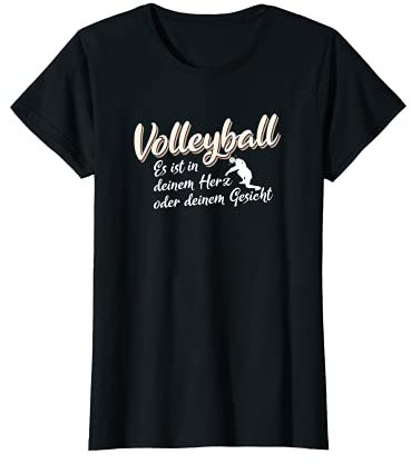 Volleyball Kleidung Volleyballer Beachvolleyball T-Shirts T-Shirt