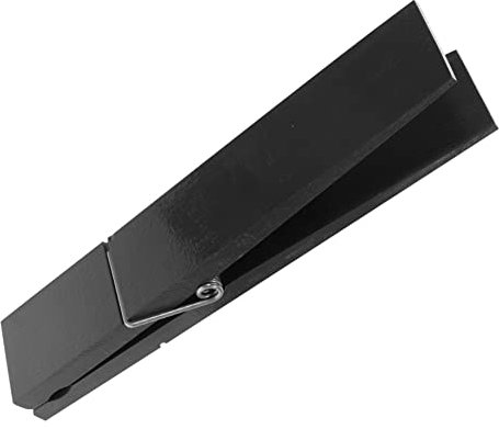 Zerodeko Portasciugamani in Legno Grande Con Molletta Decorativa Da Parete Per Bagno Clip Robusta Per Asciugamani Cappotti e Accessori Facile Installazione Design Semplice in Legno