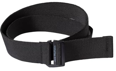 Jack Wolfskin Unisex Light Belt Gürtel, Black, ONE Size
