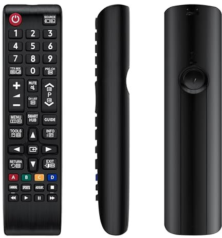 Vexloria Telecomando Universale per Samsung Tutti Smart TV, Telecomando Universale tv per Samsung Smart TV LCD LED UHD QLED 4K HDR, Nessun Bisogno Di Programmazione Y01