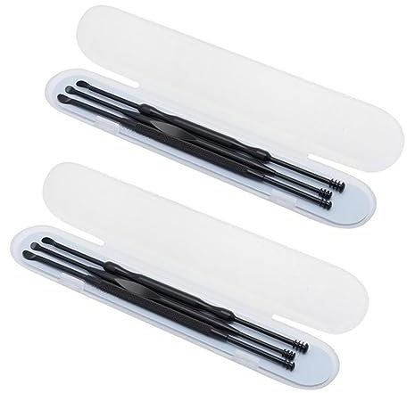 FRCOLOR 12 Pcs Ohrenschmalz Entferner Ohr Pick Set Edelstahl Ohrenschmalz Entfernung Kit Ohr Reiniger Für Familie