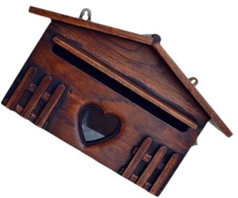 Lurrose in Retrò 30X20Cm Serratura dei Suggerimenti Esterno per Casa e Ufficio Portaposta