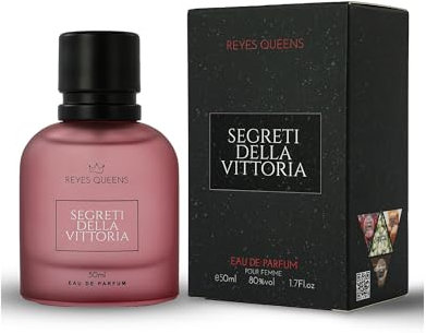 Perfume Mujer 50ml. Colonia de Chica para Bolso. Eau de Parfum Natural y Femenina con Fragancia Duradera para Viaje, Cita, Fiesta, Regalo.