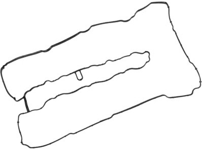 Partuto Valve Cover Gasket Compatible for BMW 3 Convertible 5 Touring, Durable Rubber Black Cylinder Head Valve Seal Gasket Rocker Cover Gasket Replacement