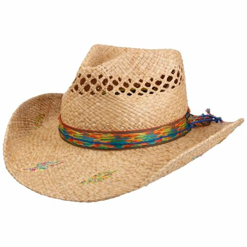 Stetson Westernhut Raffiahut Cowboy Charme Damen Sommer