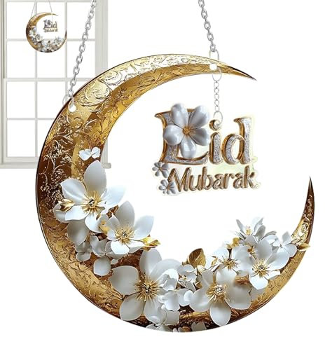 Moon Sun Catcher Windowspant - Ornement Acrylique Pour Voiture, Jardin, Décoration De La Maison | Conception De La Lune De Fleurs Réfléchissantes De La Lumière Du Soleil Pour Fenêtres, Portes, Murs