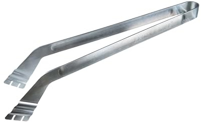LotusGrill Edelstahlzange – Profigrillzange aus Edelstahl für echte Grillmeister - Rostfreies, robustes Edelstahl - Elegantes und funktionales Design - Speziell für den LotusGrill