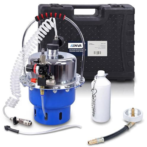 ENVA MADE FOR QUALITY Druckluft-Bremsenentlüfter - 5L - 17-TLG. + Adapter