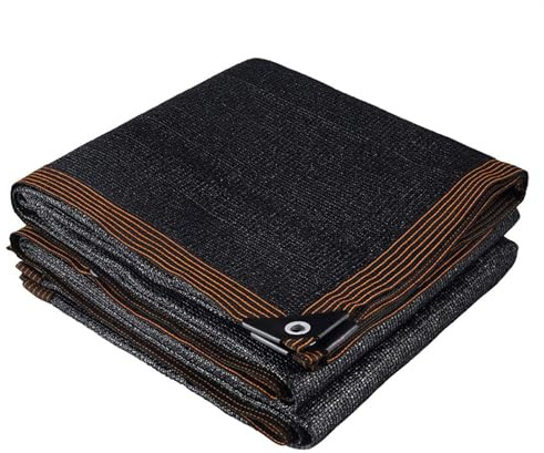 Rete Ombreggiante con Occhielli Vele Ombreggianti Telo Coprente Traspirante con Occhielli per Fiori, Colture e Serre,con Occhielli,6x8m