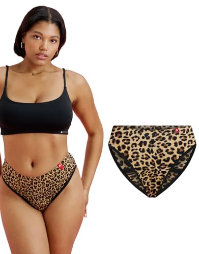 The Female Company Periodenunterwäsche Slip Extra Strong – Zuverlässiger Auslaufschutz bei starker Blutung – Atmungsaktive Panty aus Bio-Baumwolle – Bequem & getestet von Hohenstein, Leo