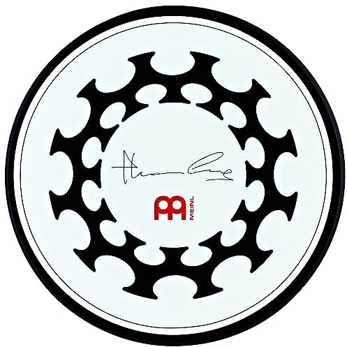 Meinl Cymbals Thomas Lang Drum Practice Pad 6 Zoll (15,24cm) Schlagzeug Übungspad – Medium Rebound, Natürliches Spielgefühl – Schlagzeug Zubehör, Weiß (MPP-6-TL)