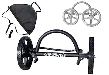 SUP Wheels Deluxe Model [Black W/Sup Strap Handle]