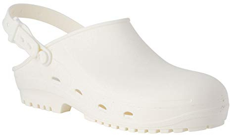 REPOSA Unisex Max Clog, Vitt, 34.5 EU