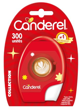 Canderel Sucralose Tablettenspender – kalorienarm – Süßungsmittel | 300 Tabletten