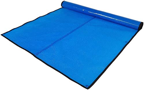 solarfolie Pool Abdeckung Hochleistungsblasen-Solarpool-Abdeckungen, UV-Schutz-Blasen-Wärmeisolationsfolienplane Mit Ösen, Regensichere Staub-Wärmespeicherdecken (Size : 4m x 8m(13ftx26ft))