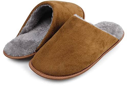 riemot Zapatillas de estar por casa unisex de felpa suave, Estilo 5., 44/45 EU