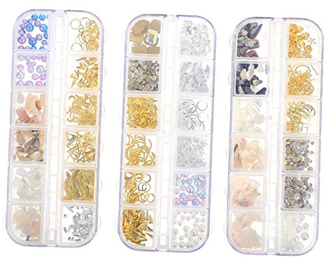 SHINEOFI Fächer Metalllegierung Epoxidharz Schmuck Füllmaterial Diy Charm Anhänger Handgefertigt Langlebig Für Schmuckherstellung Scrapbooking Und Bastelprojekte