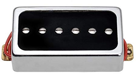 Lahdrhab P90 Tonabnehmer für E-Gitarre, Humbucker-Größe, Einzelspulen-Tonabnehmer, Hals und Steg, Gitarrenteile und Zubehör