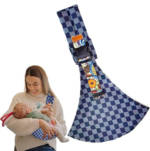 Toddler Carrier Baby Carriers from Newborn Baby Sling Carrier Newborn to Toddler with Adjustable Shoulder Strap Toddler Carrier Sling Portable and Comfortable for Outdoor Carrier Slings