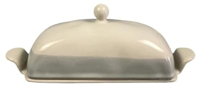 GEK208130 Boite a Beurre Beurrier en céramique avec Couvercle for Restaurant Comptoir