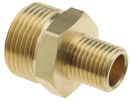 KESOTO Pressure Washer Connector Quick Coupling Universal Adapter Easy Screw-on Pump Connector Suitable for Various Brands of, Style C