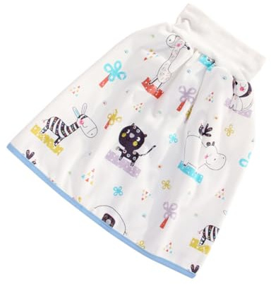 ASAKKURA Falda de Algodón para Bebés, Ropa Interior Absorbente y Protectora del Vientre, Adecuado para Entrenamiento y Recién Nacidos