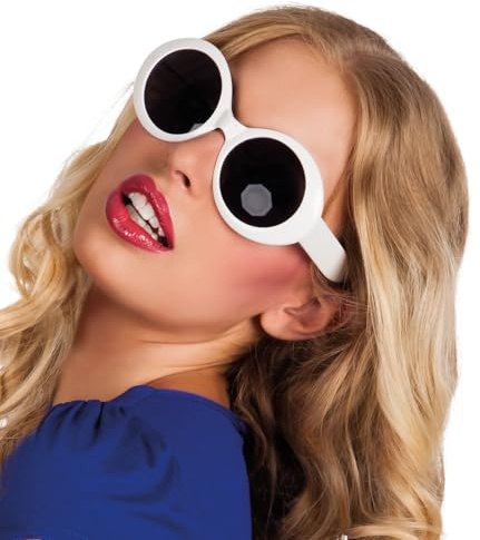 Boland - Partybrille Jackie für Kostüme, Brille für Herren und Damen, Faschingsbrille, Lustige Brille für Faschingskostüme, Halloween, Karneval, JGA