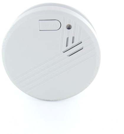 Detector de humo óptico con pila alcalina 9 V - 1 año