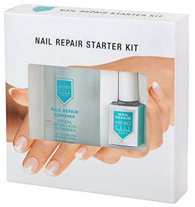 Micro Cell 2000 Nail Repair Starter Kit (Nail Repair Lack, 12 ml und Nail Repair Remover, 100 ml im Set)