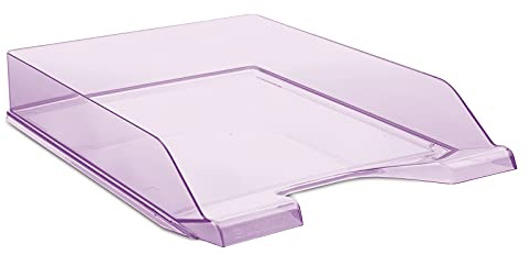 DONAU 7470001PL-23 Briefablage, Polystyrol, A4, Standard, violett