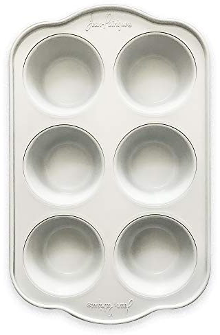 Jean-Patrique Non Stick Muffin Pan Oven Safe 6 Cup Cupcake Pan Jumbo Muffin