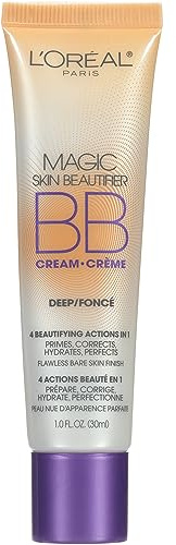 L'Oreal Paris Magic Skin Beautifier BB Cream, Deep, 1.0 Ounces