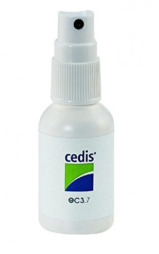 Cedis - Espray limpiador para audífonos y protección auditiva (30 ml, con pulverizador respetuoso con la piel) elimina cera y grasa de la piel