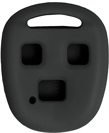 Keyless2Go Replacement for New Silicone Cover Protective Case for Remote Keys with FCC HYQ1512V N1412BBB HYQ12BBT - Black