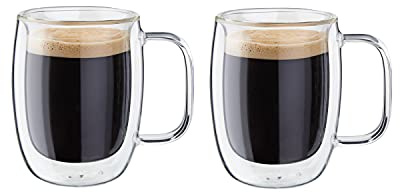 ZWILLING Double Wall Espresso Cup 4.5oz (134ml) - Set of 2