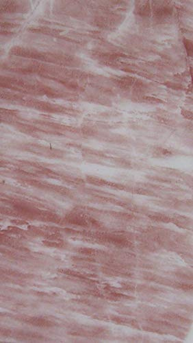 Wachsverzierfolien marmoriert Anzahl 1 Stück, Größe 225 x 90 mm, Farbe weiß/rosa