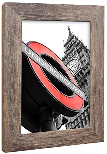 Bilderrahmen Fotorahmen 70x100 cm Apfel bilderrahmen zum aufhängen MDF picture frames Farbe und 40 verschiedene Größen wählbar ohne Passepartout Rahmen London