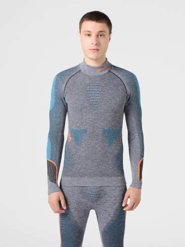 UYN Ambityon Maglia Termica Dolcevita Uomo – Intimo Tecnico Invernale in Natex Bio-Based, Manica Lunga, Traspirante e Isolante per attività Outdoor