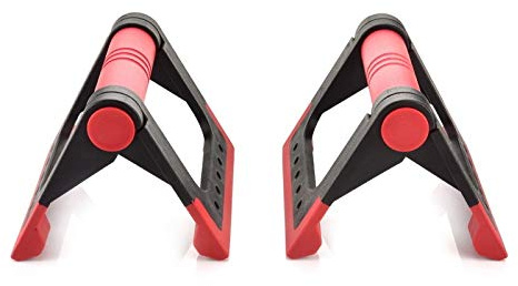 YMYGCC Liegestützgriffe 2ST Push-Ups Ständer Grip Fitnessgeräte Griffe Chest Bodybuilding Rack-Sport Muskeltraining Pushup Bar Übung (Color : Natural)