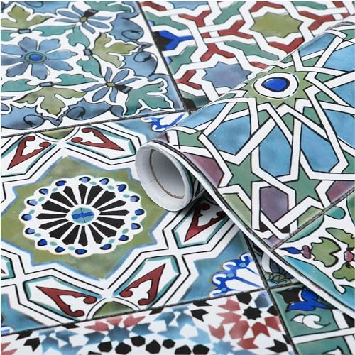 d-c-fix vinilo adhesivo muebles Farosso trendyline autoadhesivo impermeable decorativo para cocina, armario, puerta, mesa papel pintado forrar rollo láminas 67,5 cm x 1,5 m