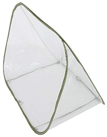 Mini Serre de Jardin en Plastique, Serre de Jardin PVC Transparent, Housse D'hivernage Protection, Terrasse Serre pour Tomate Balcon, Plantez Herbes Fleurs Intérieur et Extérieur 52cm×62cm×90cm