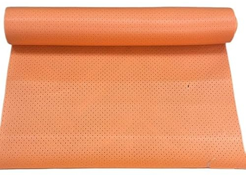 Underlay laminate Flooring Orange 2mm Thick For Acoustic Comfort LVT Hard Wood Laminate Flooring Build In Moisture Barrier Great Sound & Heat Insulation Roll Dimension: 10m×1m With Hole