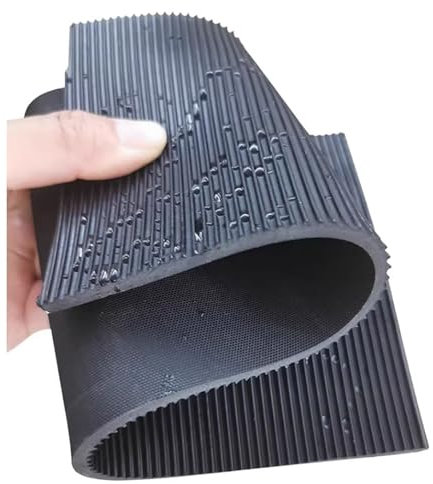 Gummi-Garagenbodenmatte, kommerzielle Gummimattenrolle, isolierende Gummiunterlage, robuster, fein gestreifter, rutschfester Gummiboden for Garage/Werkstatt/Fitnessstudio/Auto/Terrasse ( Color : 5mm t