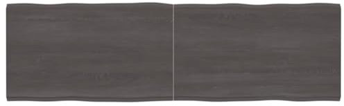 Massivholz Tischplatte Baumkante Massivholzplatte Holz Platte Ersatztischplatte Holzplatte Schreibtischplatte für Heimwerker, Arbeitsplatten & Tische, 200x60x(2-6) cm Massivholz Behandelt Baumkante