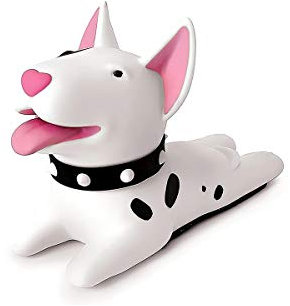 Bycc Bynn Niedlicher Hundestopper, Silikon-Türstopper, dekorativer Tier-Türstopper, Türkeil (Hund - Bullterrier)