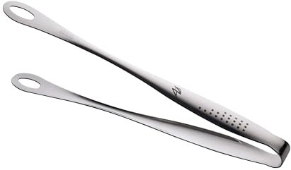 PIAZZA - Molla da Tavola, Pinze da Cucina Acciaio Inox Resistenti Durevoli, Pinza Multiuso di Precisione Lavabile Lavastoviglie, Accessori Cucina per Decorazioni Cotture, Utensili Cucina per Barbecue