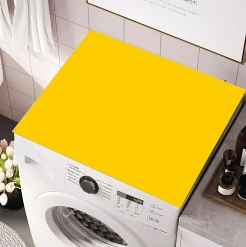 BALAMLB Housse Machine à Laver Top, AntidéRapant Housse De RéFrigéRateur,Couvercle de sèche-Linge, AntipoussièRe, SèChe Rapide,Facile Nettoyer, pour Dessus Laveuse SéCheuse G,30x40cm